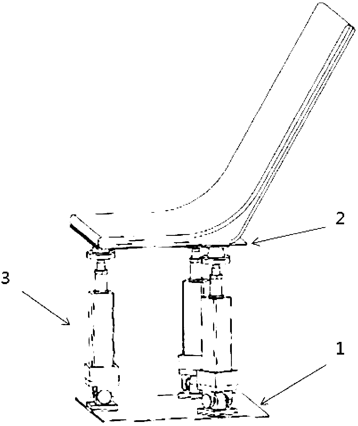 Three degree of freedom electric dynamic chair