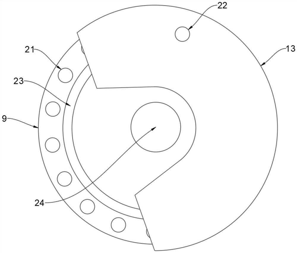 An adsorption device for high-efficiency migration of abrasive cloth