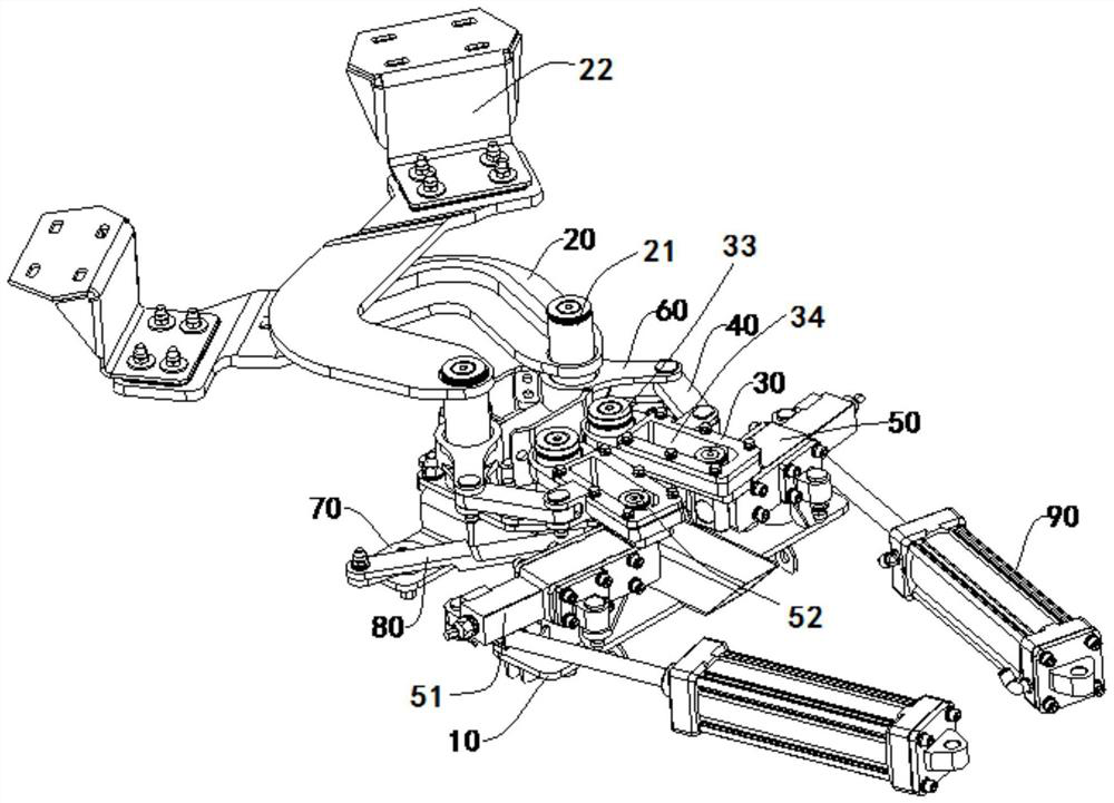 Opening and closing mechanism and railway vehicle