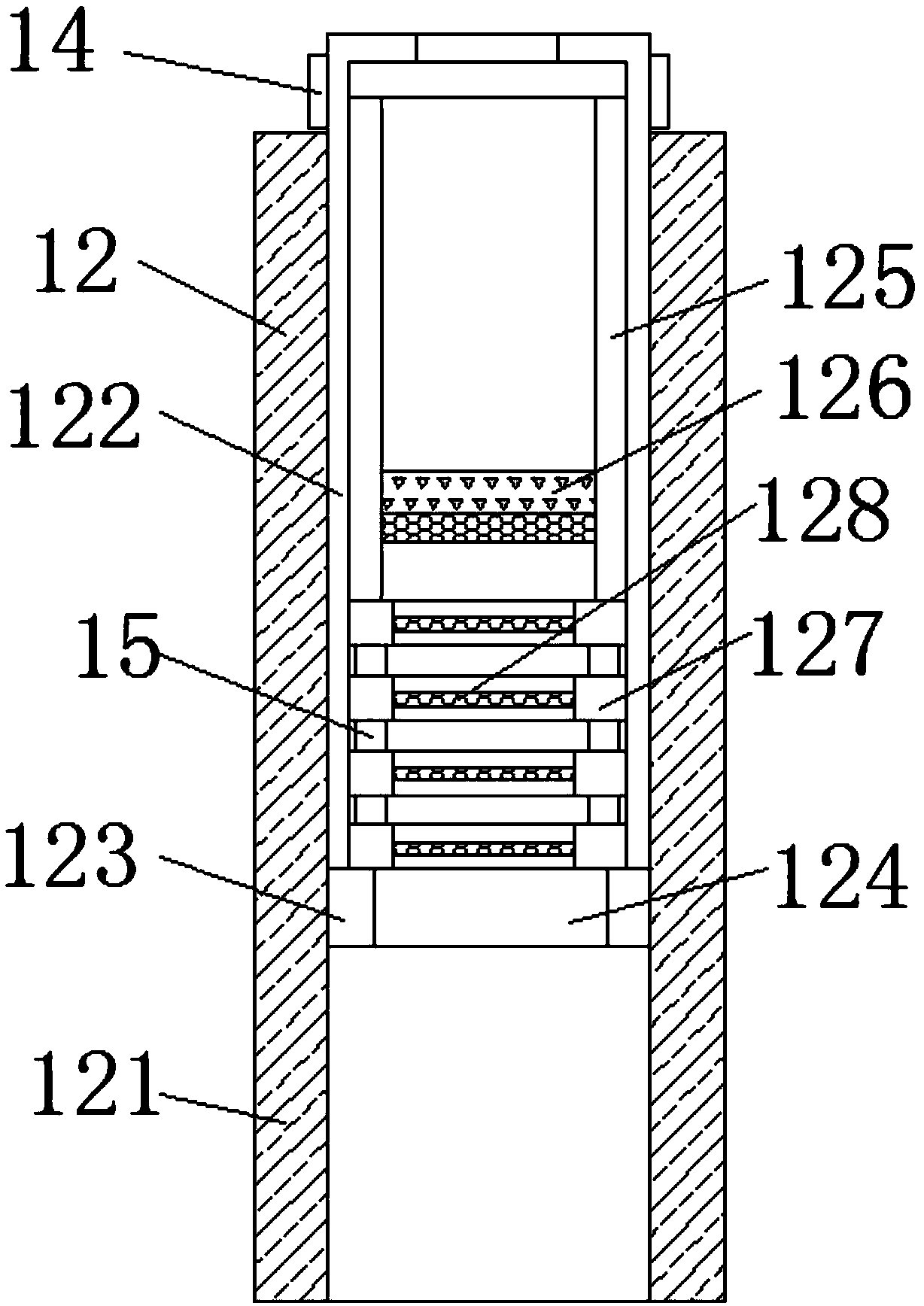 Ring type roasting furnace