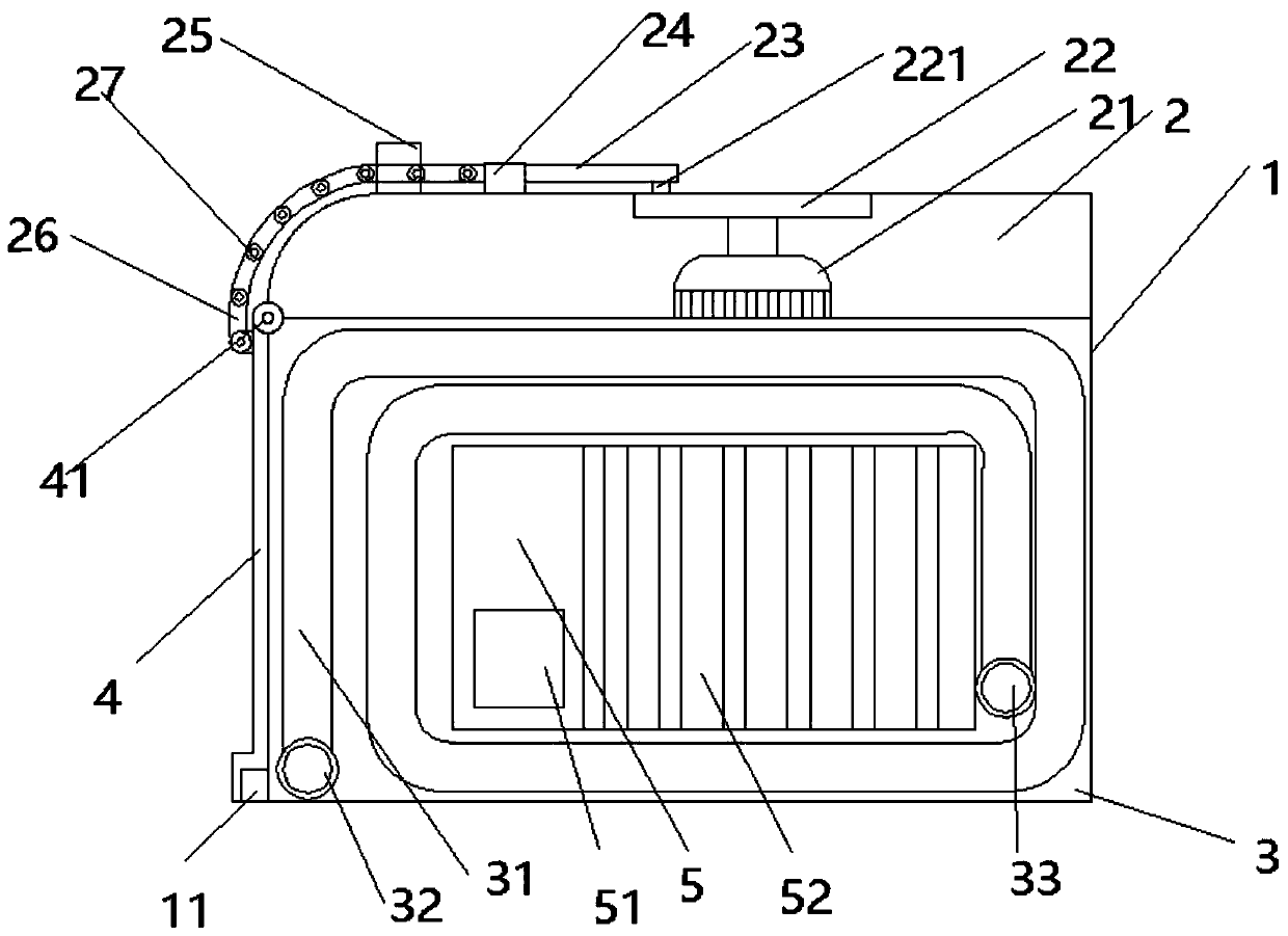 Engine hood of construction machinery