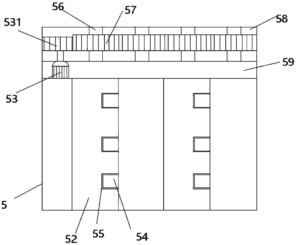 Engine hood of construction machinery