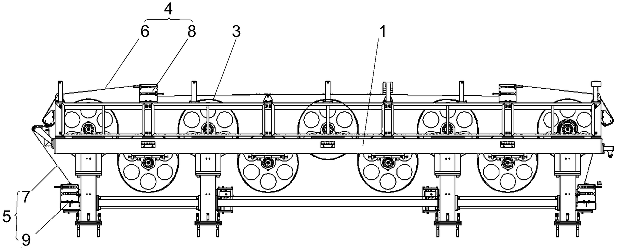 Cooling device for films