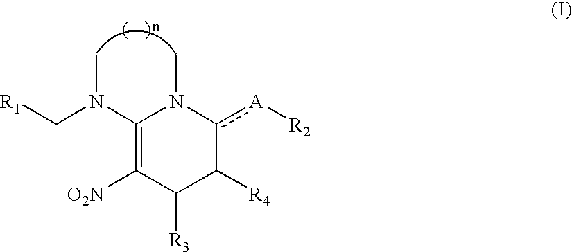 Nitromethylene derivatives and their use