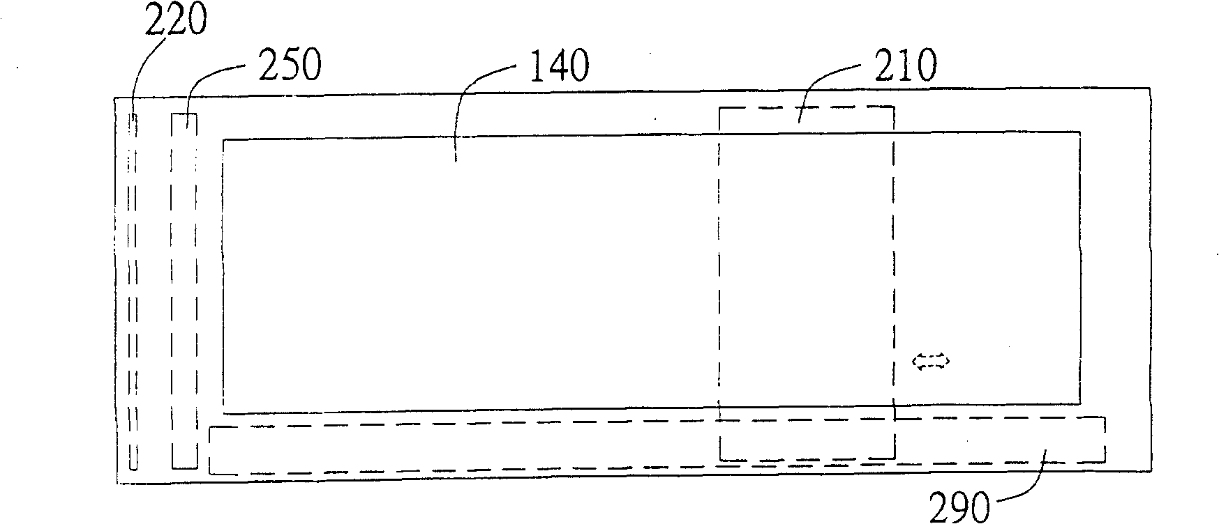 Image compensating correcting method for light-source fixed scanner