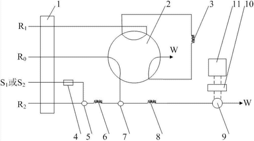 Automatic analysis method of formaldehyde in water sample