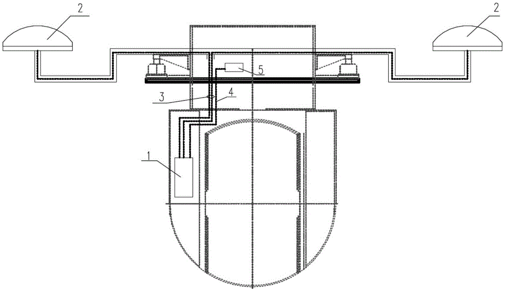 Object positioning system based on position and attitude of airborne photoelectric gondola