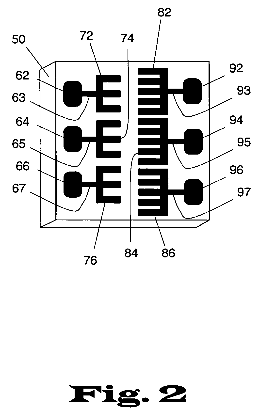 Segmented electrodes for poling of ferroelectric crystal materials