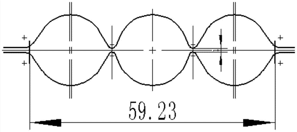 A split rolling process