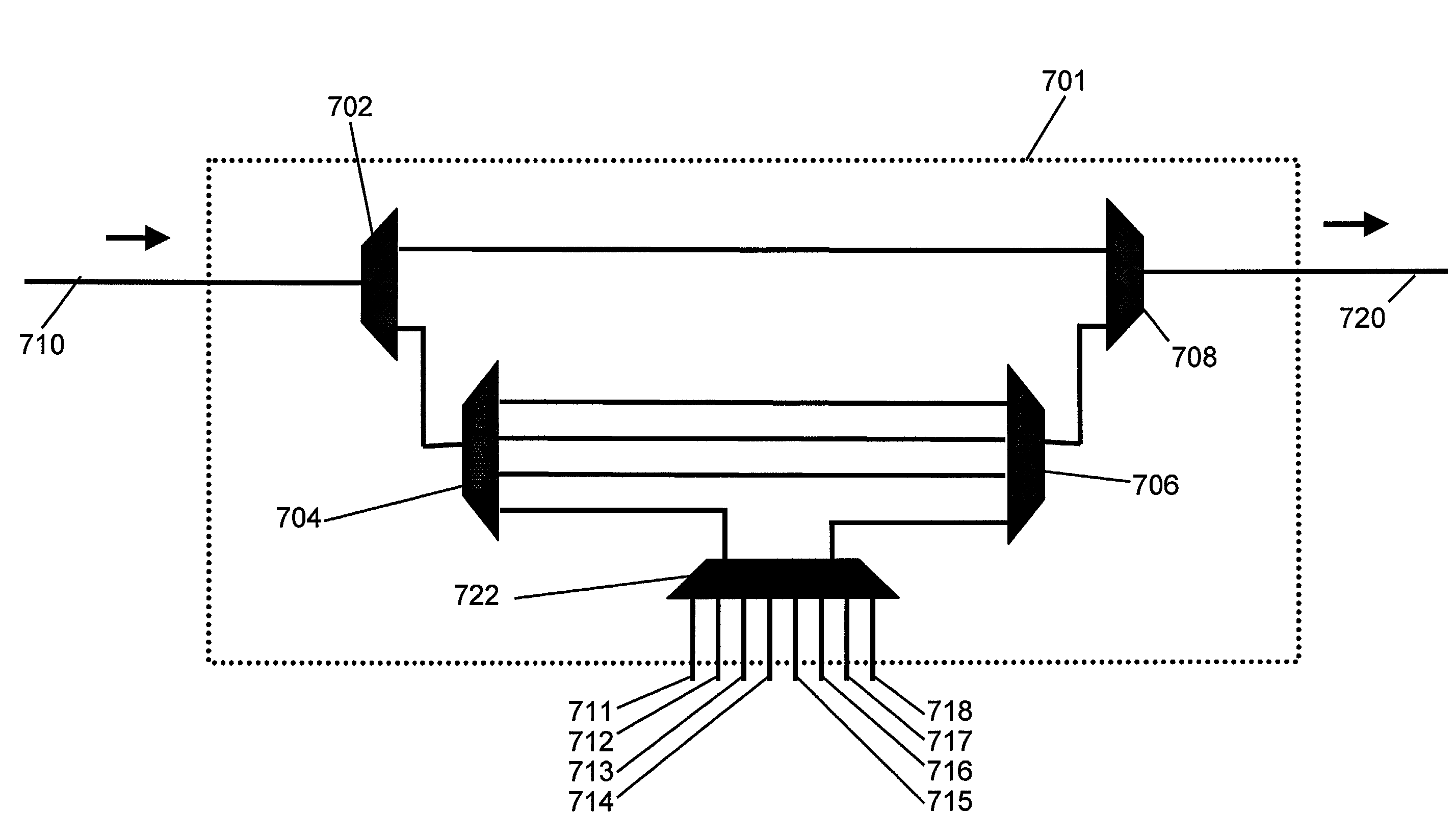 Optical grating device