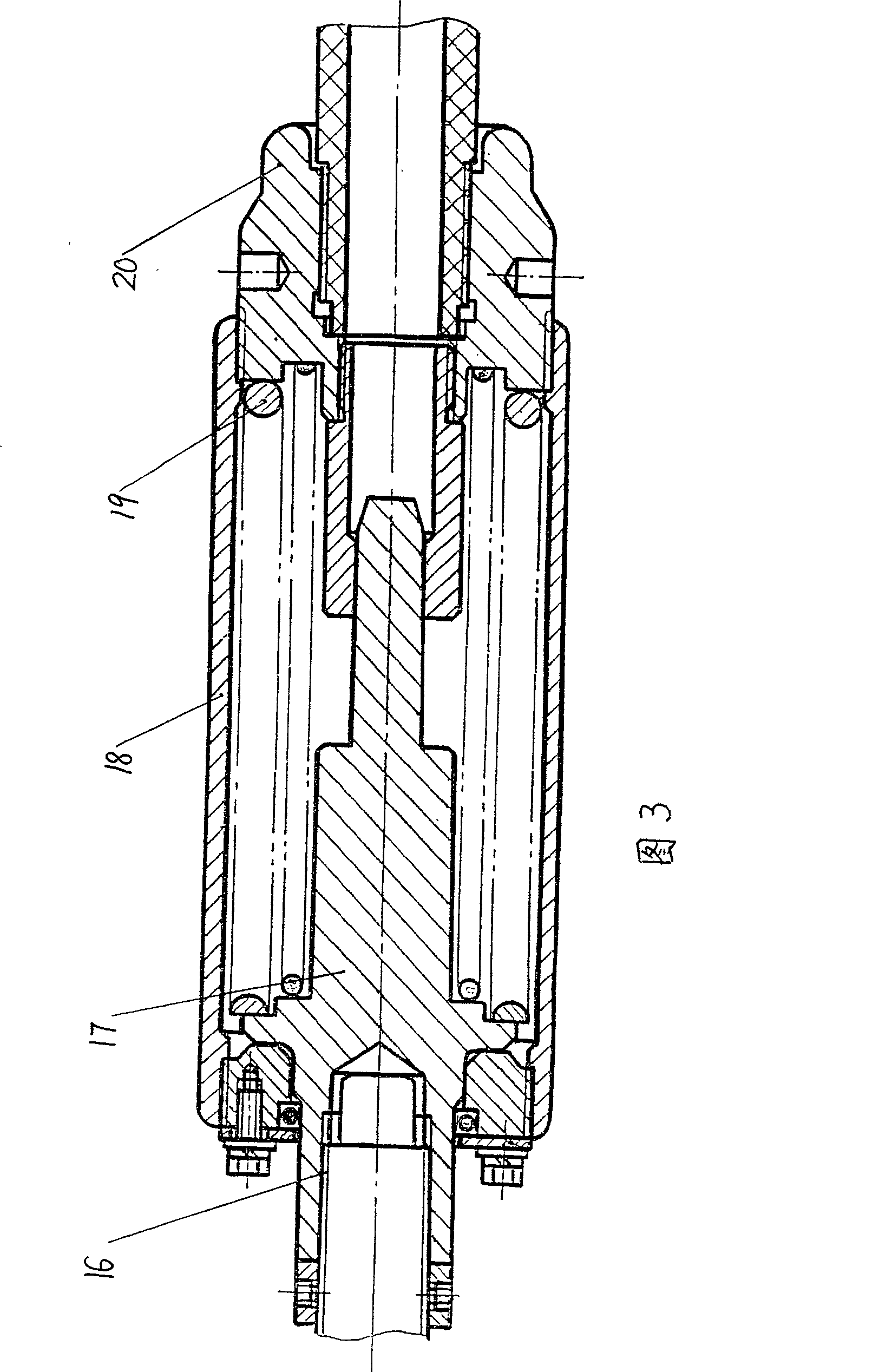 High-pressure vacuum circuit breaker