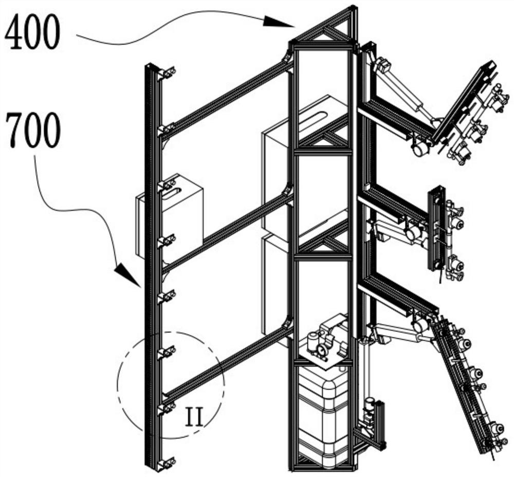 Profile variable sprayer and adaptive control method based on plant canopy phenotype