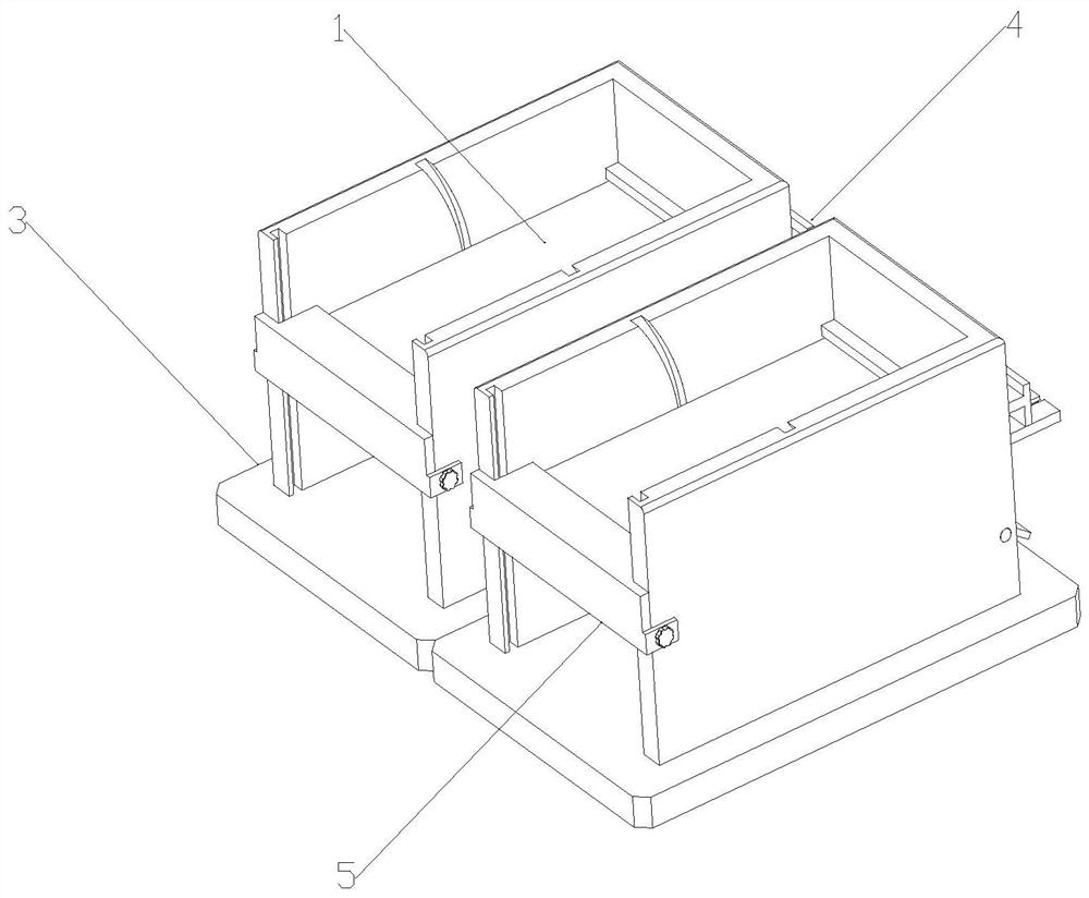 A prefabricated building energy-saving thermal insulation wall and its installation and assembly device