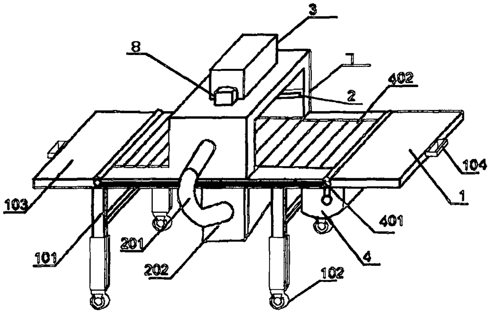 Automatic identifying, counting and checking equipment for surgical instruments and using method thereof