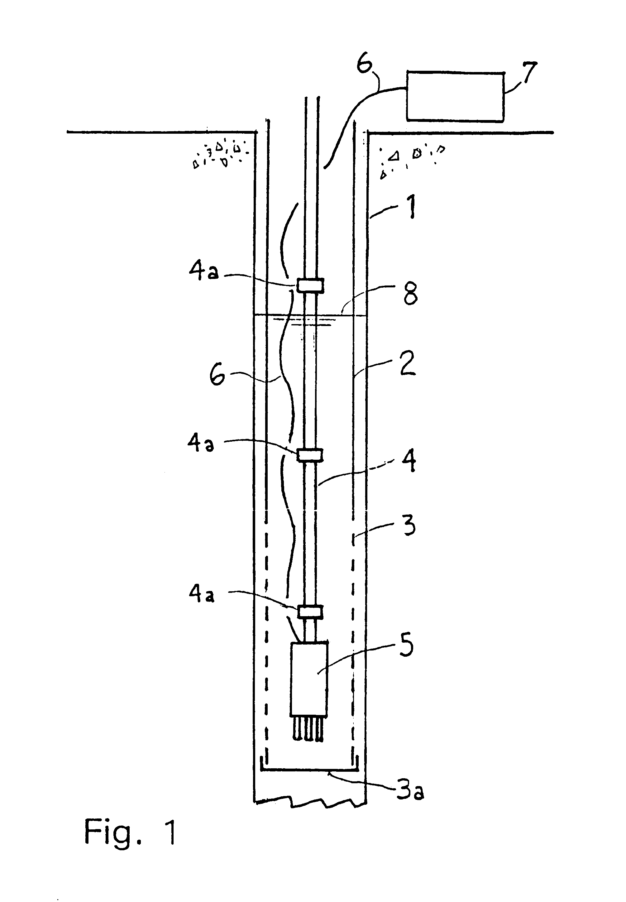 Groundwater flow measuring system