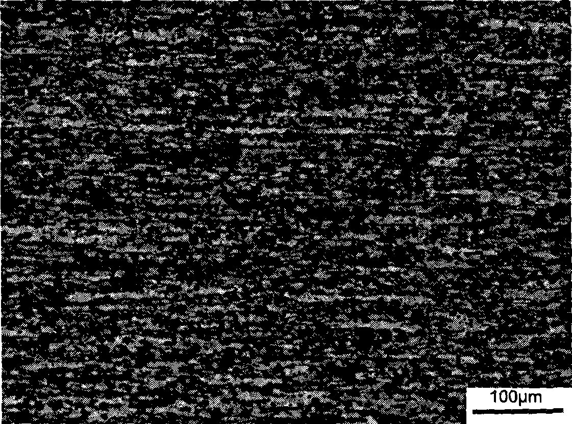 Method for showing 6082 aluminum alloy structure