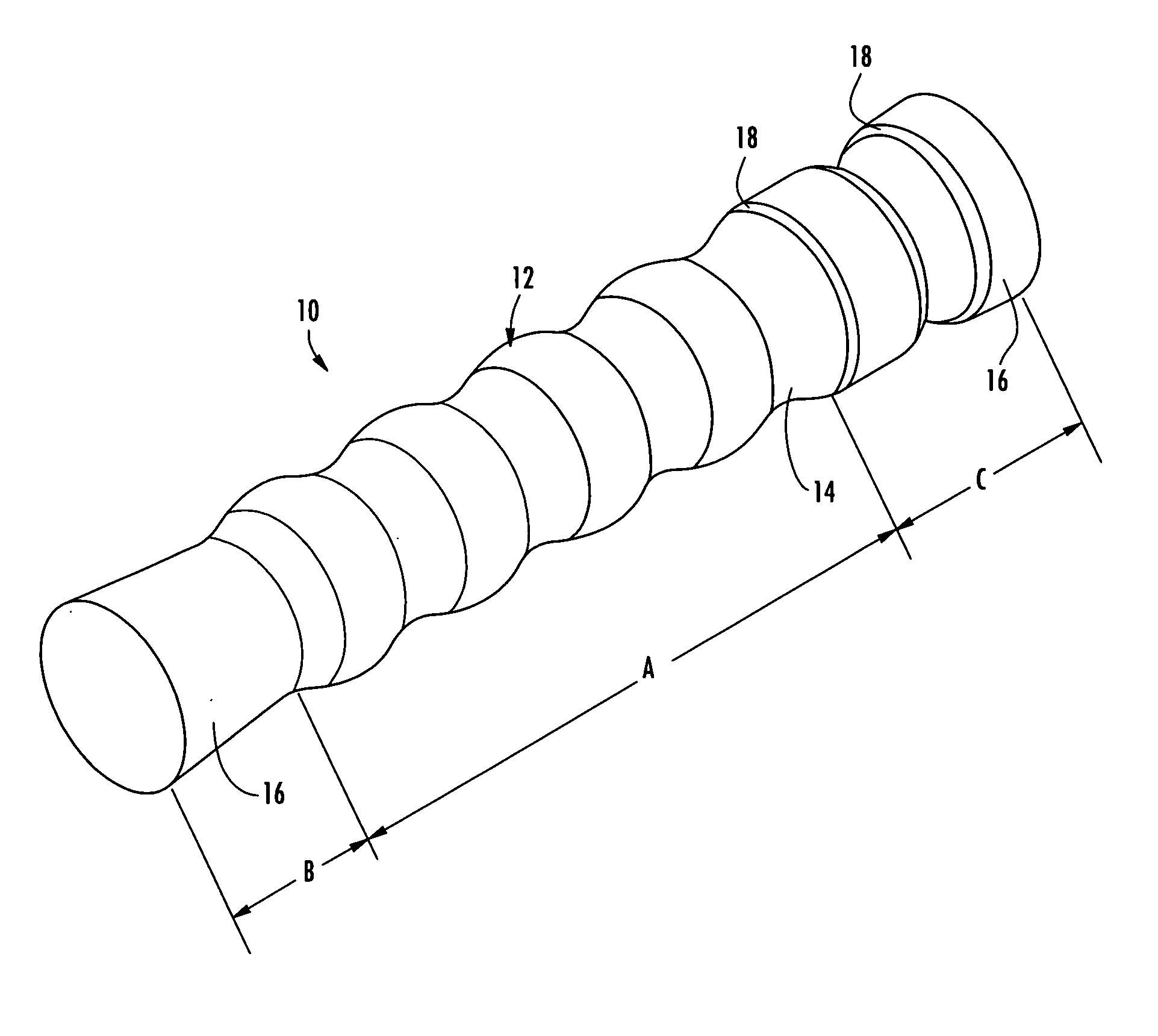 Esophageal stent and associated method