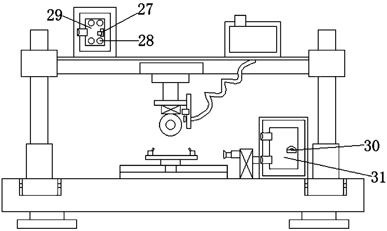 Cutting device with leftover material collecting function for production of mechanical equipment