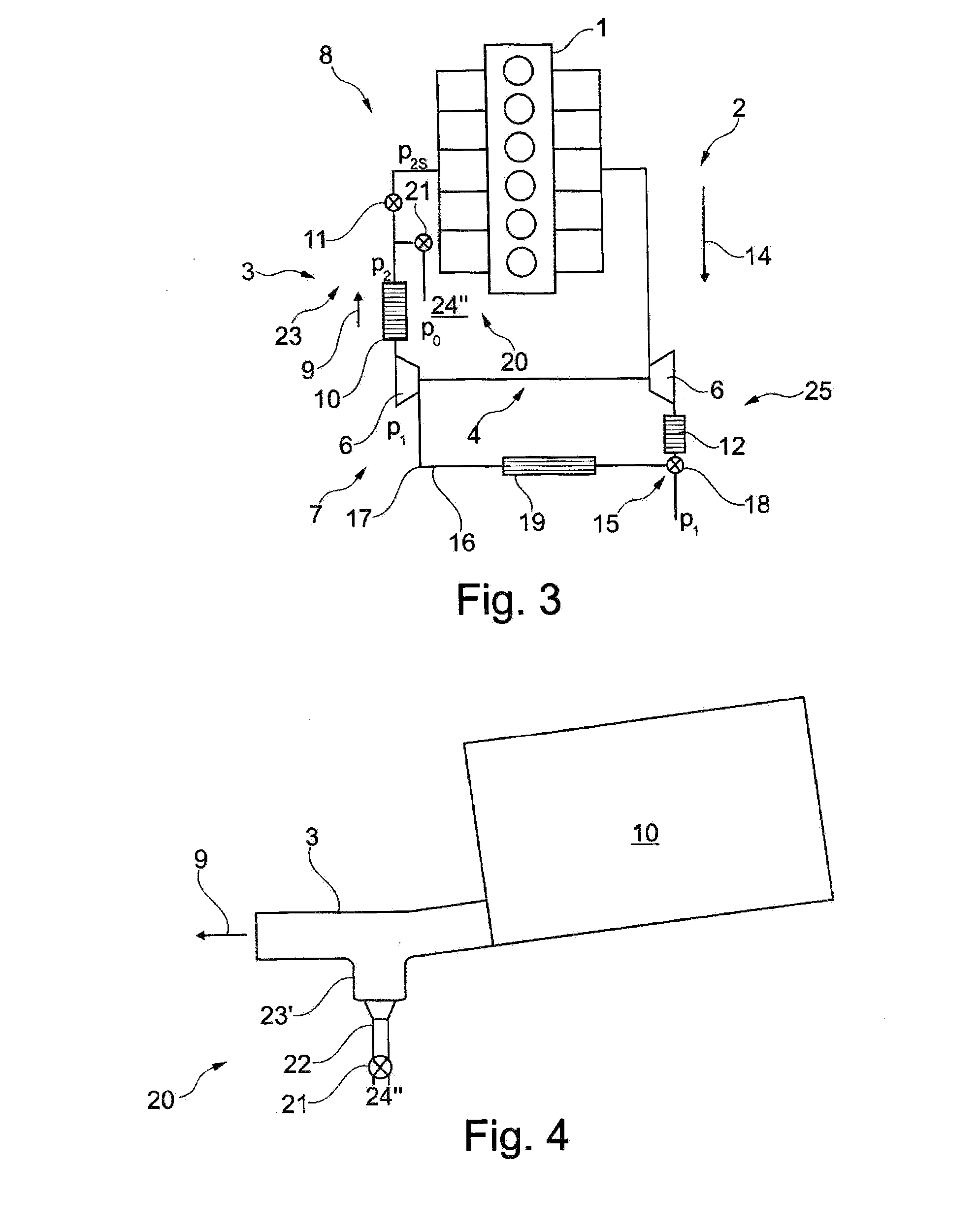 Exhaust gas recirculation arrangement with condensate discharge