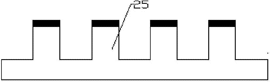 Strain vertical MOS device manufacturing method