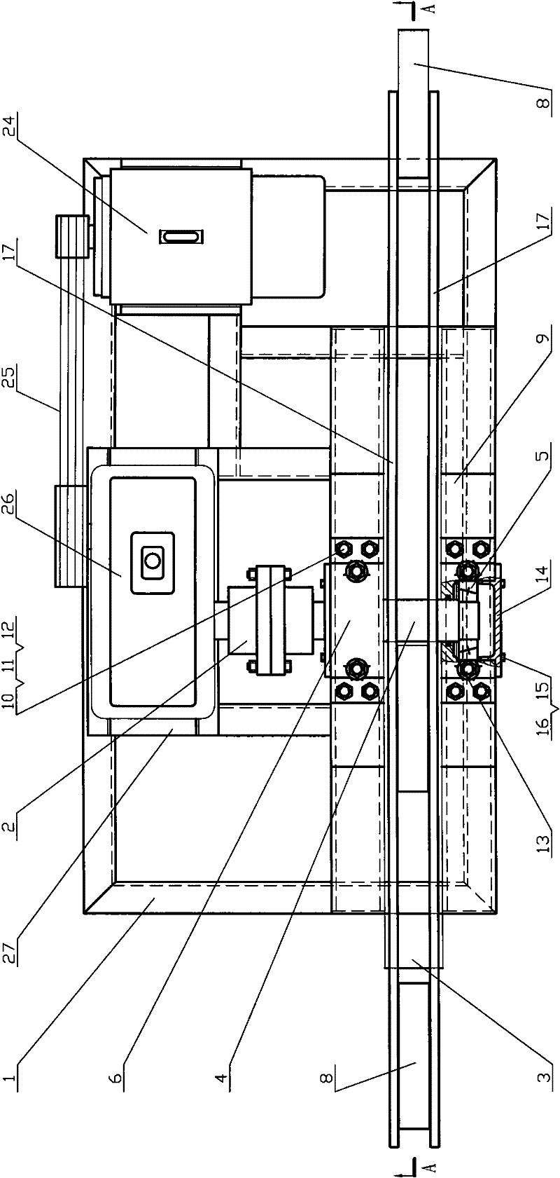 Annular crusher for massive materials