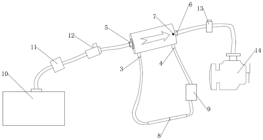 Fuel oil saving device