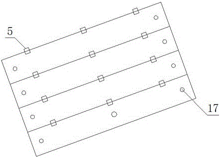 Rapidly assembled recyclable frame anchor structure and construction method