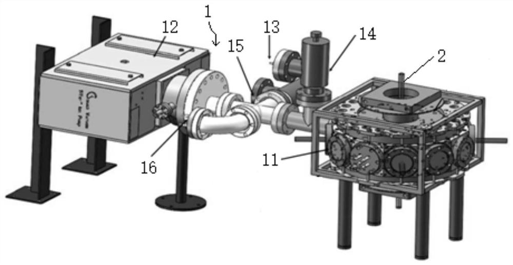 Device and method for preparing large number of cold molecular ions