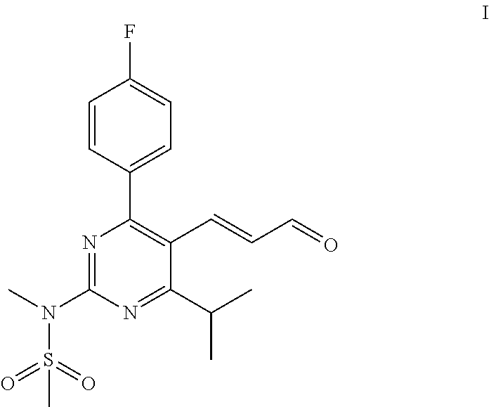 Process for the preparation of a propenal intermediate and derivatives thereof