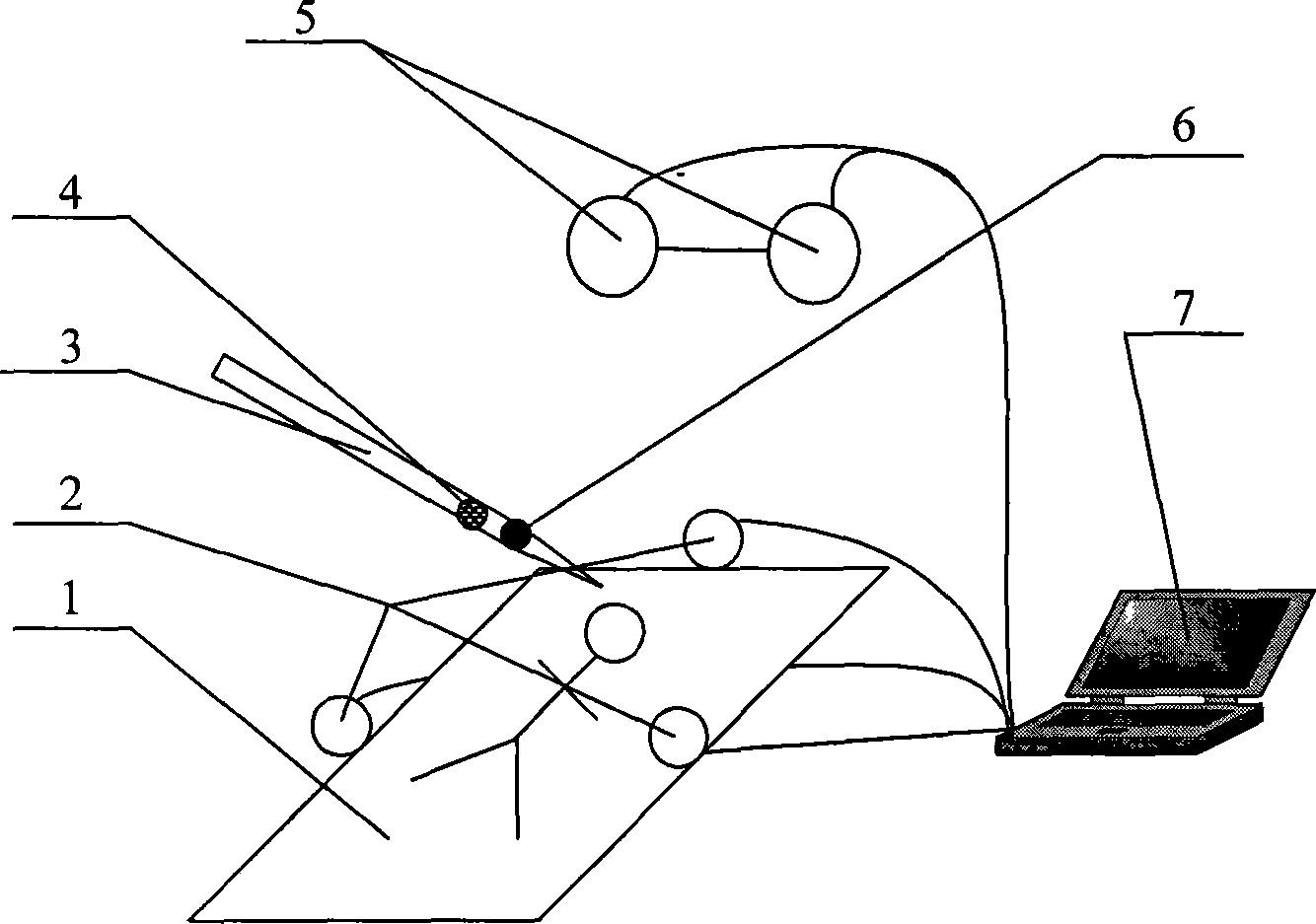 Optical, magnetic, electric composite navigational surgery positioning device and method