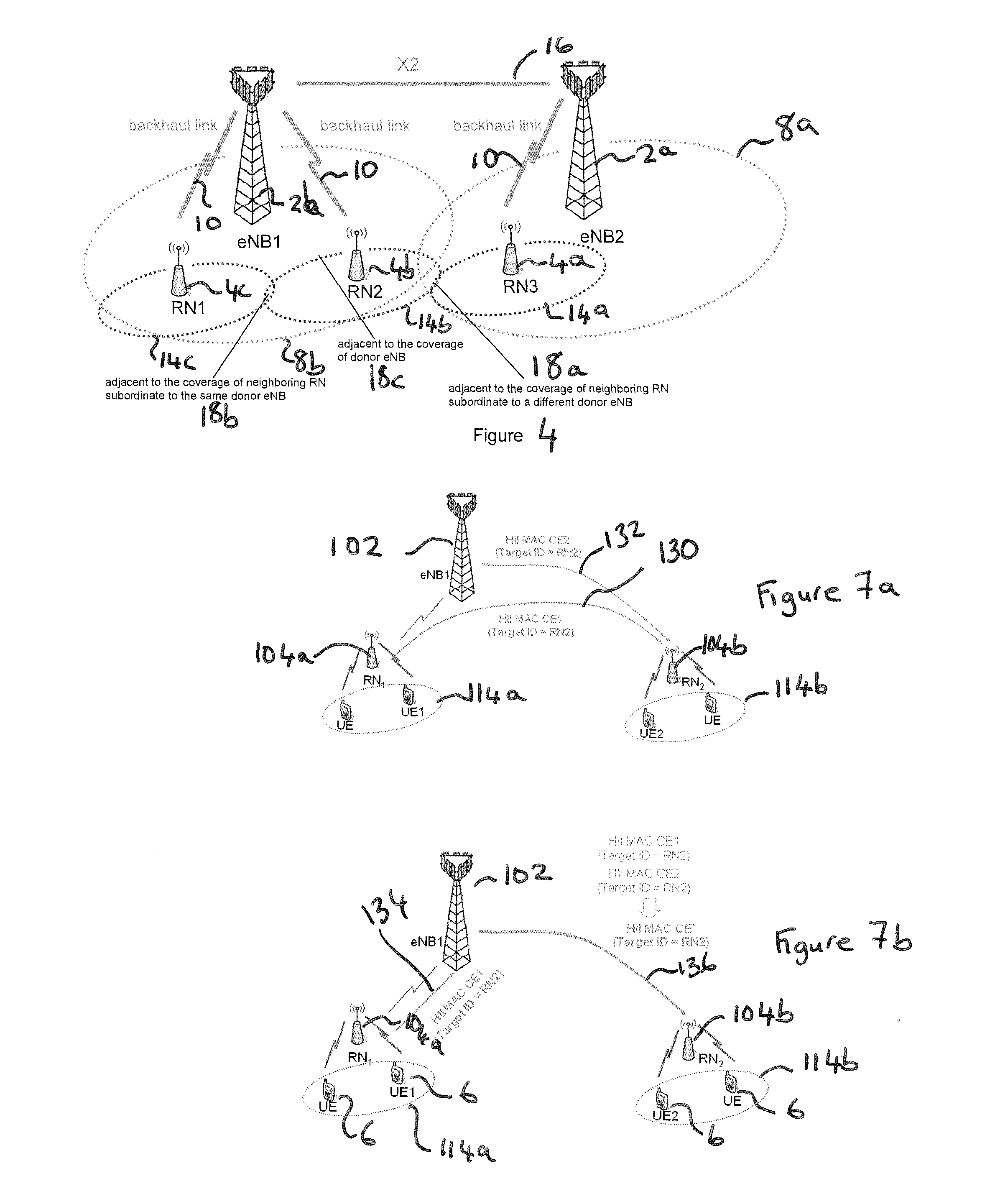 Method And Apparatus For Transmitting Load Information Among Nodes In A Radio System