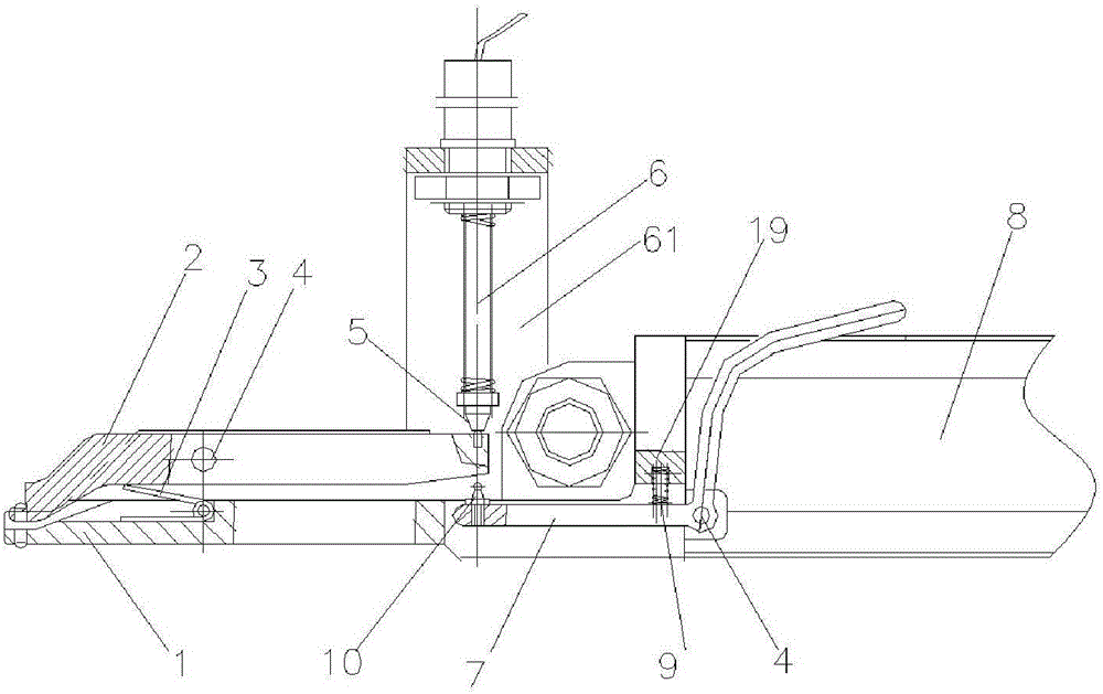 Turbine guider channel area measuring instrument