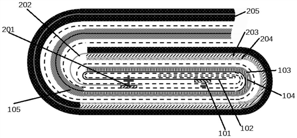 Lithium battery cell and lithium ion battery