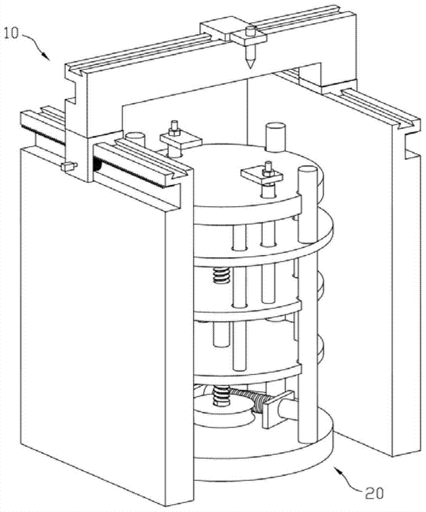 A laser template cutting machine