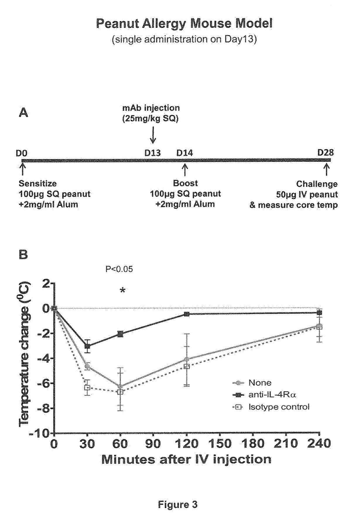 Methods for treating allergy and enhancing allergen-specific immunotherapy by administering an IL-4R inhibitor