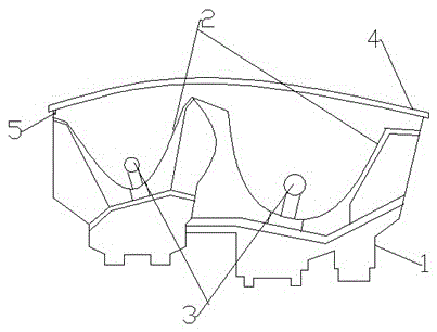 Car lamp shade with anti-fog function and manufacturing method thereof