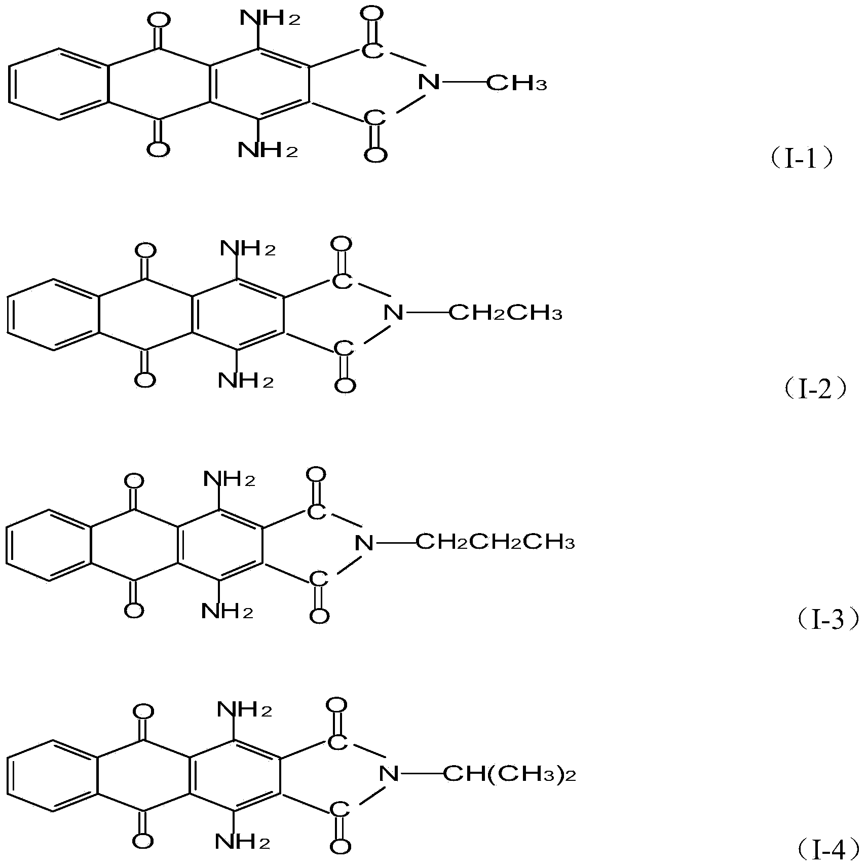 Disperse blue dye composition, disperse dye, and preparation method and application of disperse dye