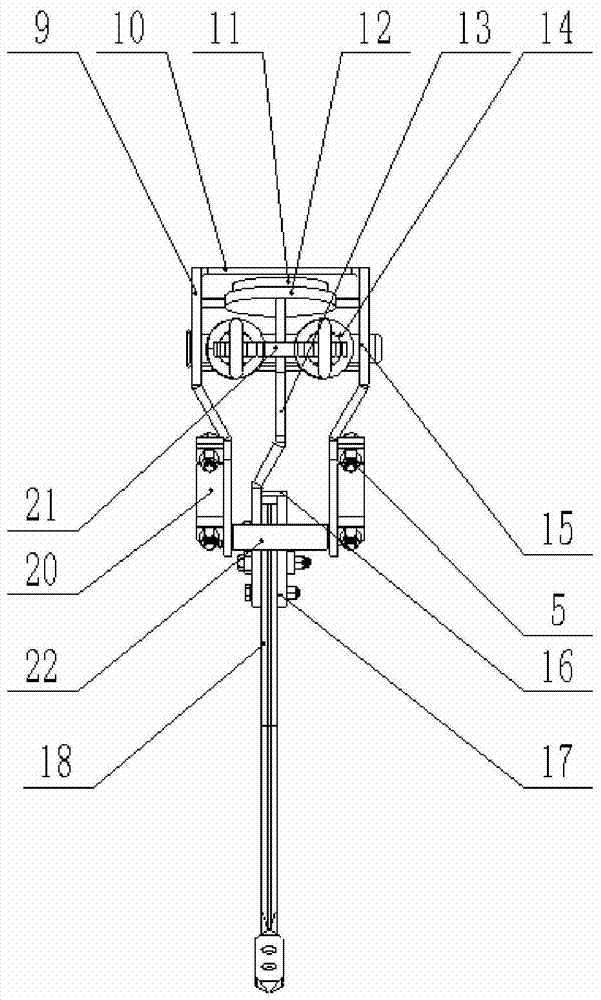 Spring preload adjustable vibration subsoiler