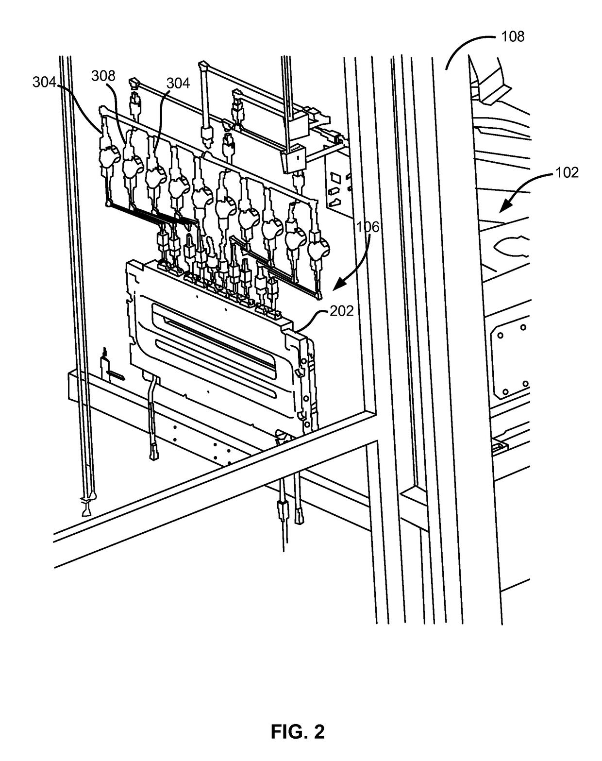 Gas distribution system, reactor including the system, and methods of using the same