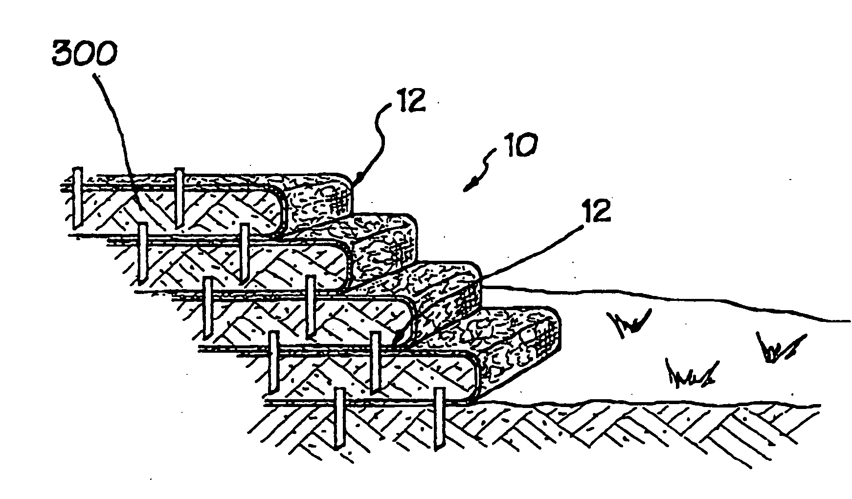 Erosion control system and method of manufacturing same