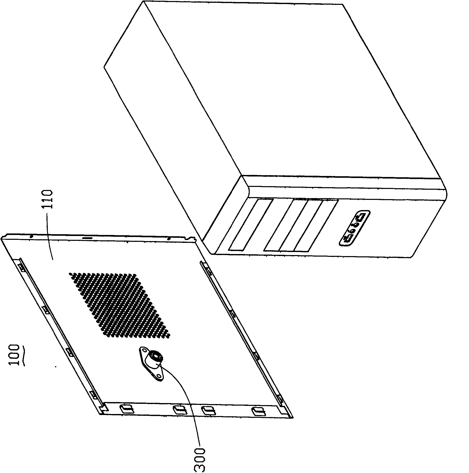 Electrostatic caution module