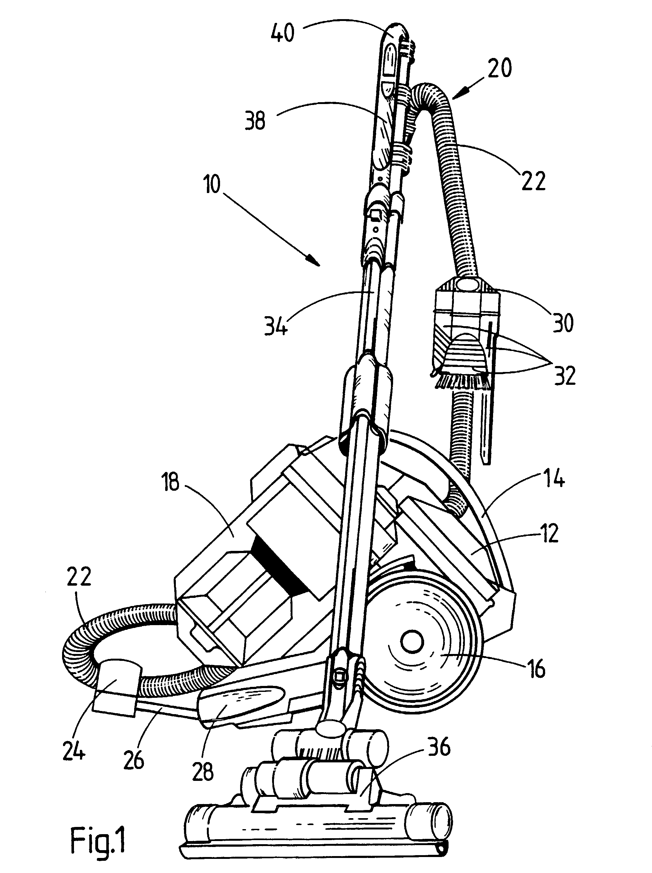 Hose and wand assembly