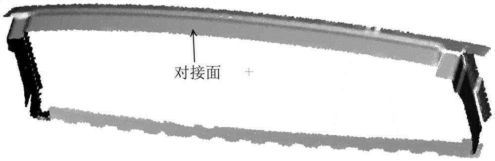 Control method of wing-body joint gap distribution based on measured data