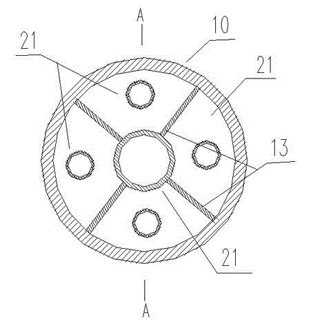 Multi-channel three-cavity silencer