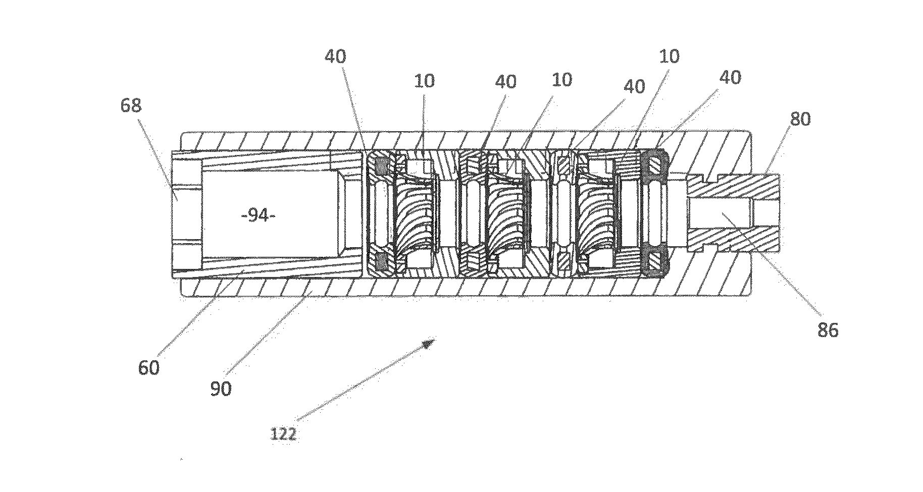 Header for implantable pulse generator and method of making same