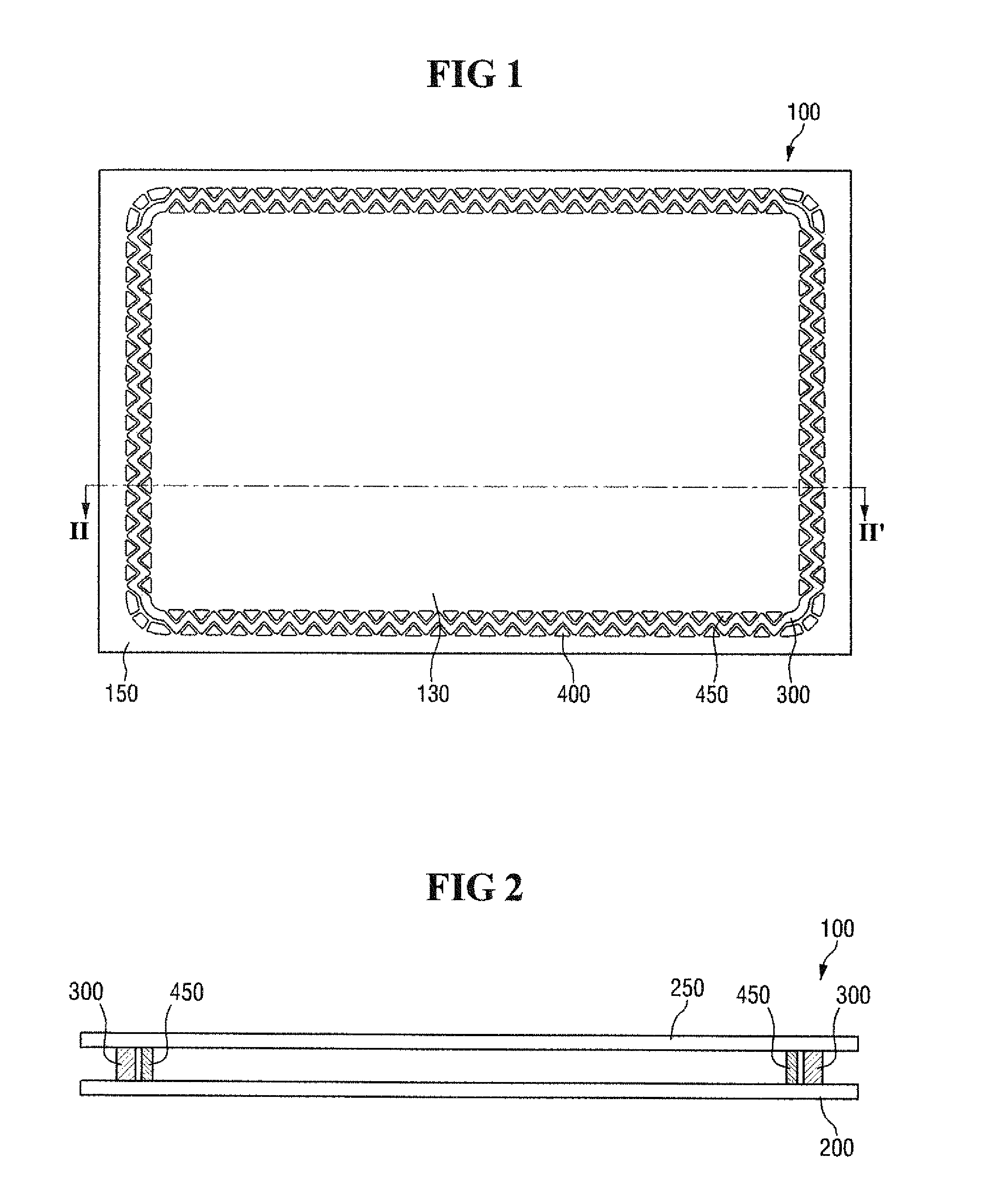 Display panel with secured mechanical reliability