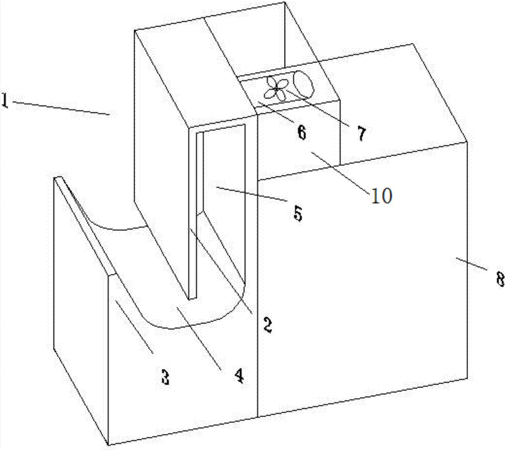 A vertical type caisson breakwater system with a wave-energy electricity generation function