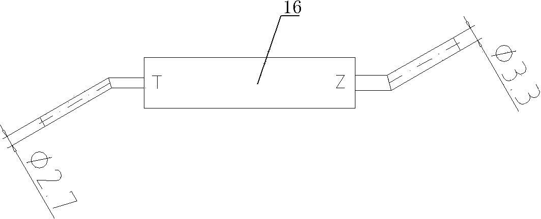 Detecting tool structure for night driving lamp shell