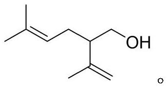 Synthesis method of (+/-)-lavandulol