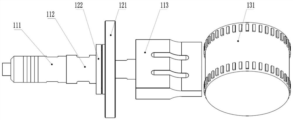 Longitudinal-radial coupled vibration integrated ultrasonic roll welding tool head